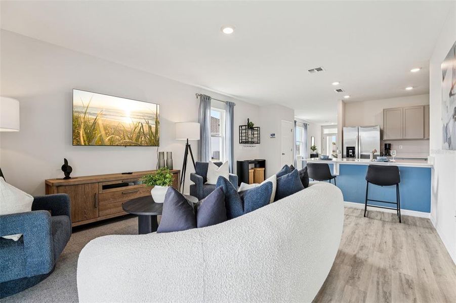 Furnished interior view inside a new home in , Winter Haven (Image 25). Furnished interior view inside a new home in , Winter Haven (Image 25).