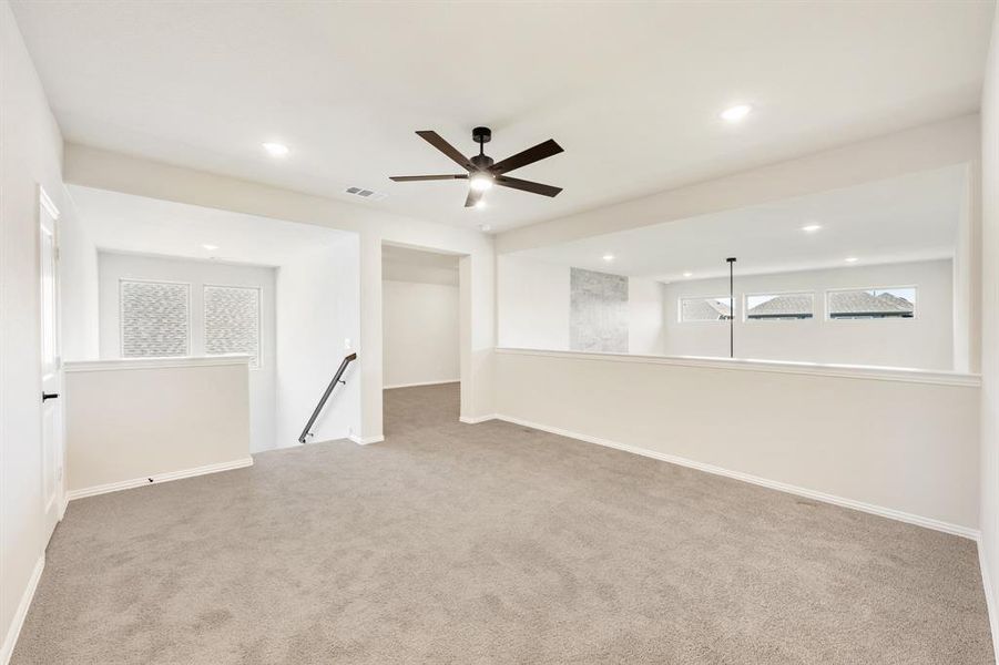 Spacious, unfurnished interior of a new home in Woodstone, Providence Village (Image 30). Spacious, unfurnished interior of a new home in Woodstone, Providence Village (Image 30).