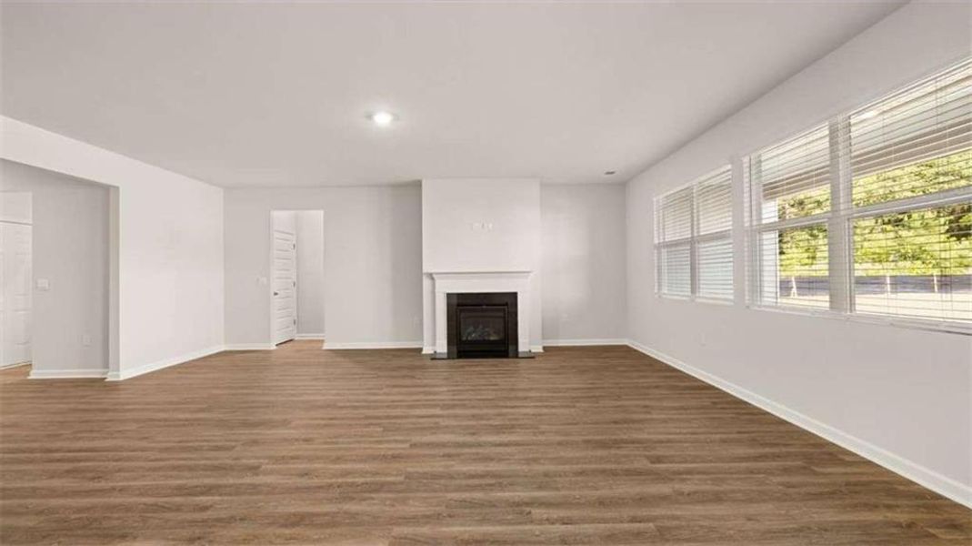 Spacious, unfurnished interior of a new home in Preserve at Dove Creek, Statham (Image 37).