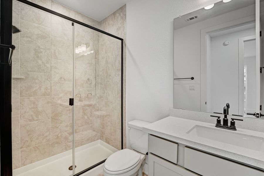 Furnished interior view inside a new home in Santa Rita Ranch, Liberty Hill (Image 14).