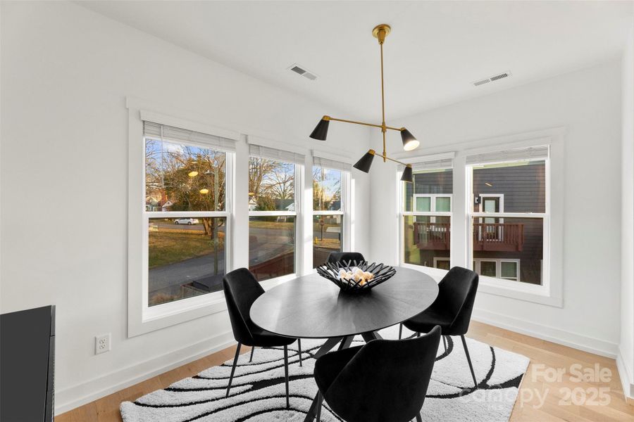 Furnished interior view inside a new home in , Charlotte (Image 18).