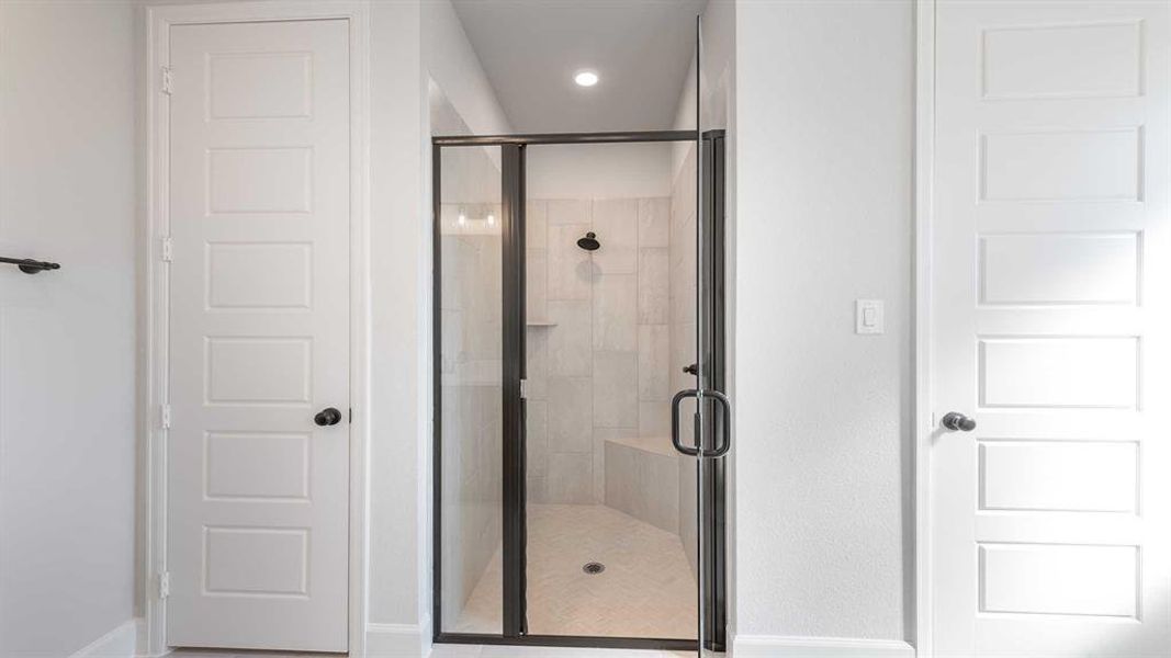 Furnished interior view inside a new home in The Parks At Wilson Creek 40', Celina (Image 10).