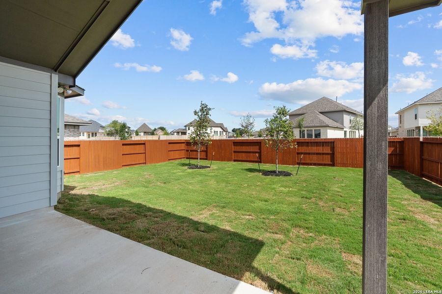 Exterior details and patio area of a home in Stillwater Ranch, San Antonio (Image 3). Exterior details and patio area of a home in Stillwater Ranch, San Antonio (Image 3).