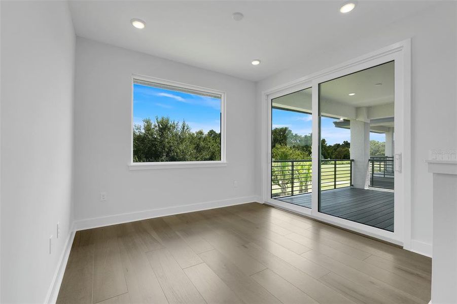 Spacious, unfurnished interior of a new home in Hampton Green at Providence, Davenport (Image 44).