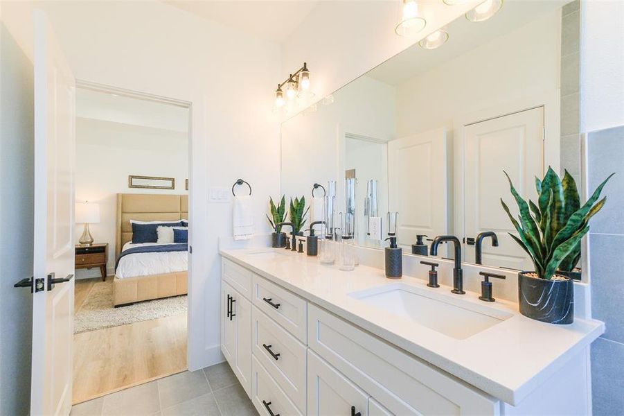 Furnished interior view inside a new home in , Houston (Image 5). Furnished interior view inside a new home in , Houston (Image 5).