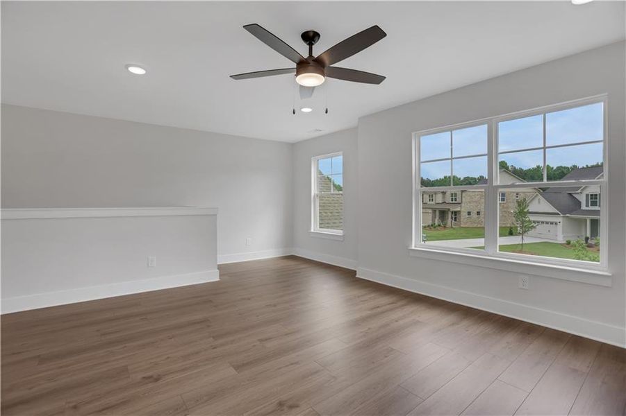 Spacious, unfurnished interior of a new home in , Loganville (Image 38). Spacious, unfurnished interior of a new home in , Loganville (Image 38).