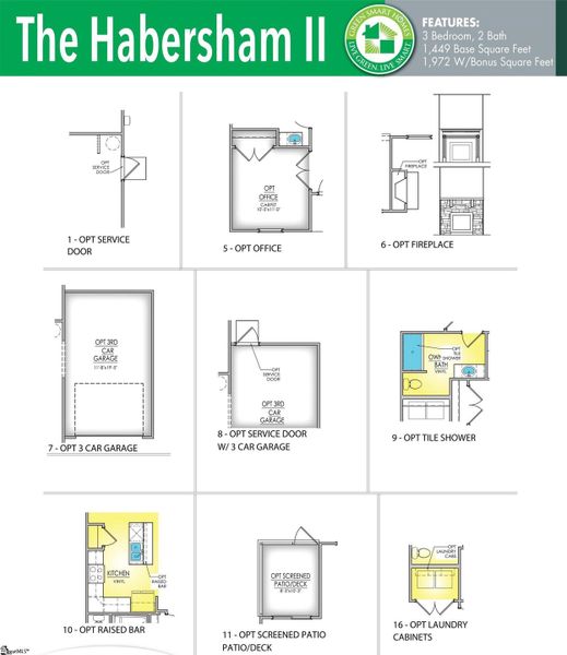 2D floor plan layout of this home in Shiloh Trail, Wellford, SC (Image 7). 2D floor plan layout of this home in Shiloh Trail, Wellford, SC (Image 7).