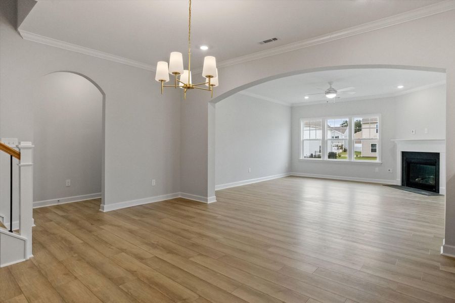 Spacious, unfurnished interior of a new home in Winston Ridge, Youngsville (Image 20).