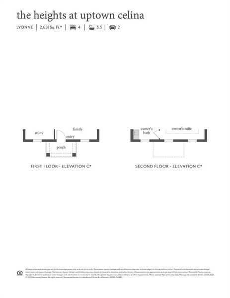 This dream home offers elevation B and so much more!