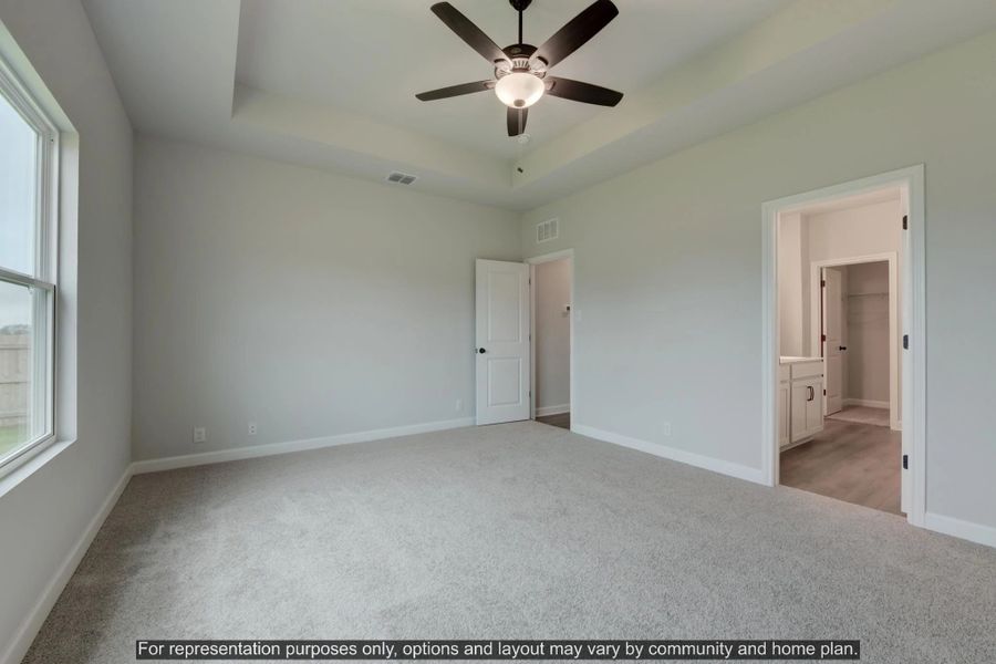 Spacious, unfurnished interior of a new home in Saddlebrook Ranch, Schertz (Image 14).