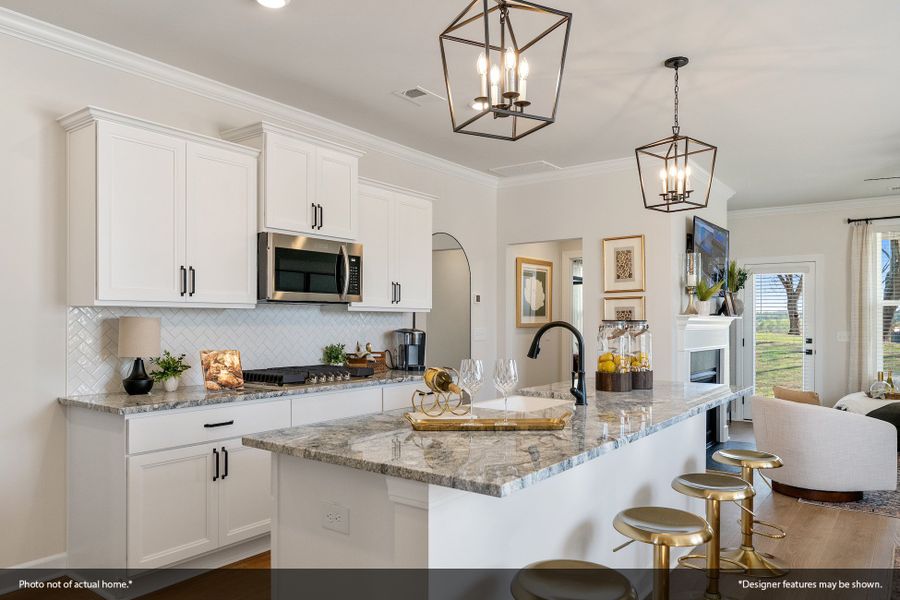 Furnished interior view inside a new home in Pineland Preserve, Summerville (Image 6).