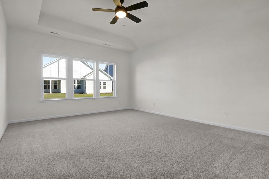 Spacious, unfurnished interior of a new home in Grand Park, Leland (Image 21).