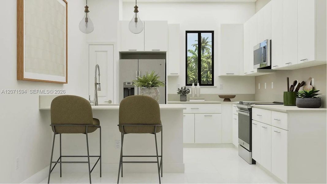 Furnished interior view inside a new home in Altessa at Wilton Manors, Wilton Manors (Image 9).