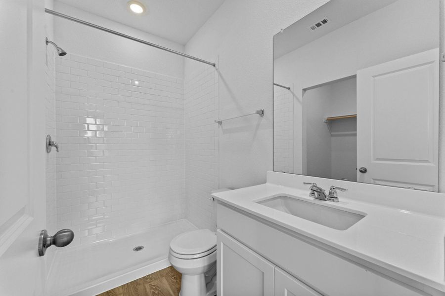 Furnished interior view inside a new home in , Kyle (Image 8).