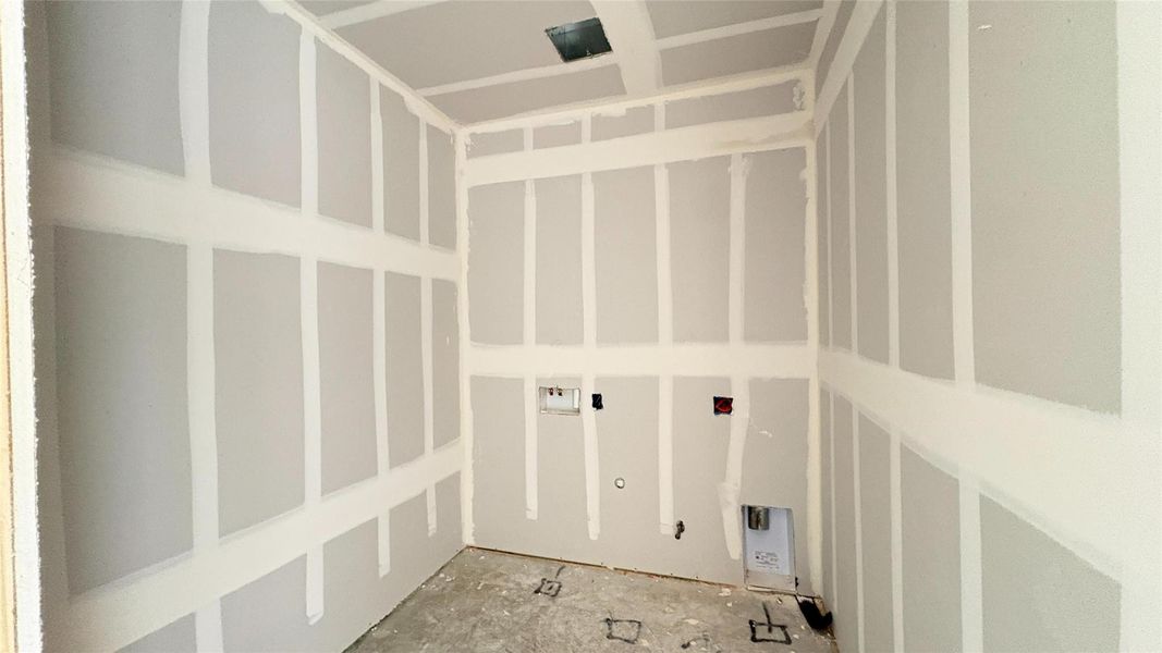 Actual progress of your home.