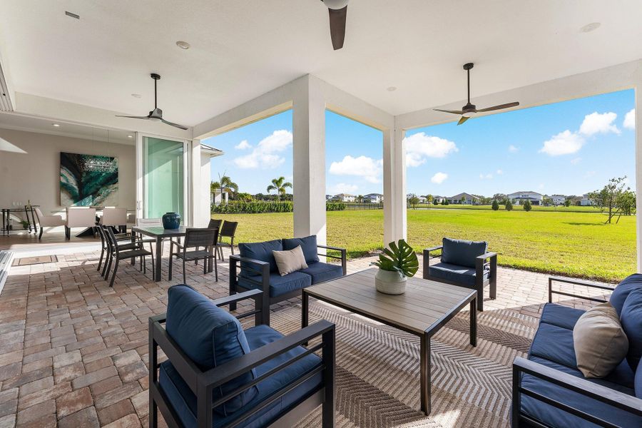 Extended Covered Patio