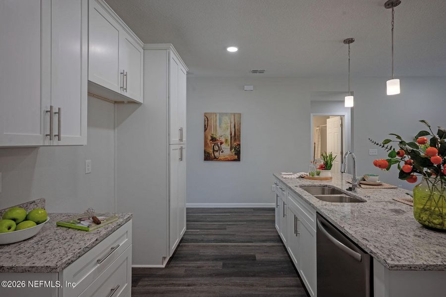 Furnished interior view inside a new home in , Jacksonville (Image 9).