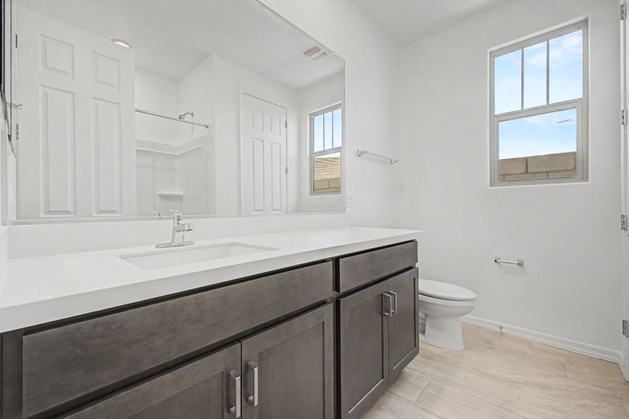 Furnished interior view inside a new home in Las Ventanas, Goodyear (Image 7).