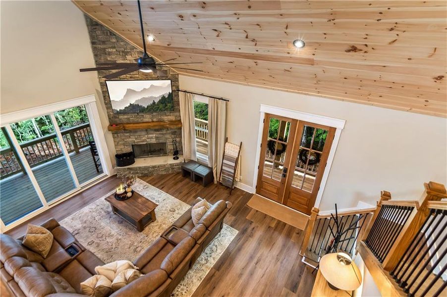 Furnished interior view inside a new home in , Ranger (Image 9).