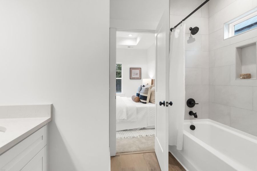 Furnished interior view inside a new home in , Charleston (Image 15). Furnished interior view inside a new home in , Charleston (Image 15).