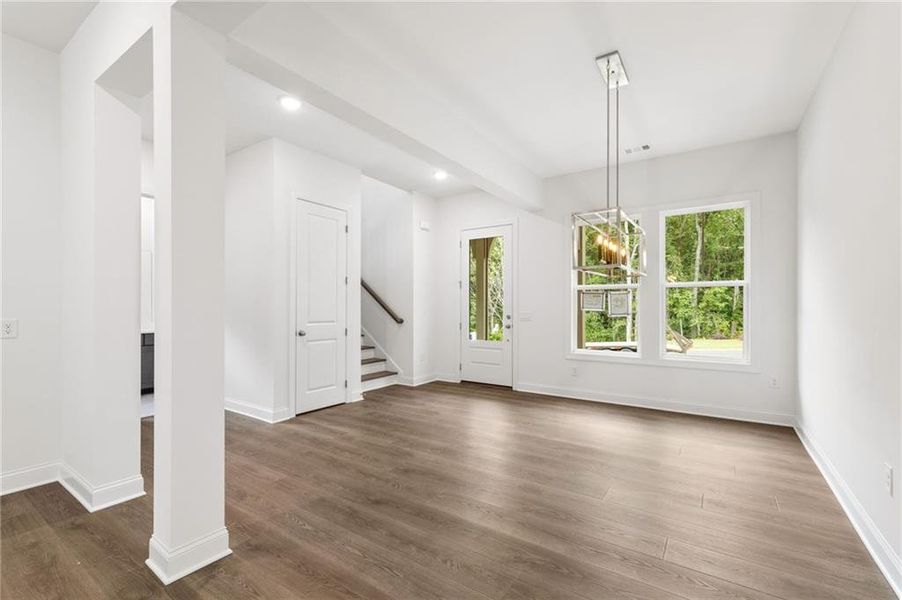 Spacious, unfurnished interior of a new home in Ashbury Commons, Powder Springs (Image 41).