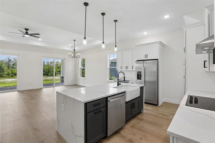 Furnished interior view inside a new home in , Auburndale (Image 5).