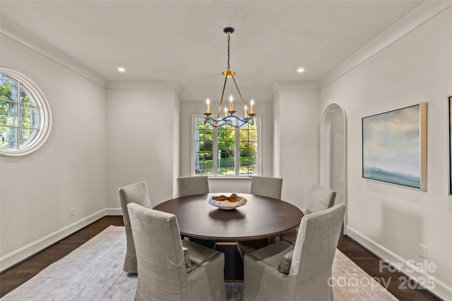 Furnished interior view inside a new home in , Charlotte (Image 31).