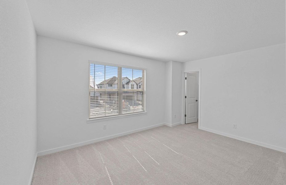 Spacious, unfurnished interior of a new home in Santa Rita Ranch, Liberty Hill (Image 17). Spacious, unfurnished interior of a new home in Santa Rita Ranch, Liberty Hill (Image 17).