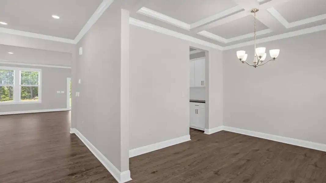 Spacious, unfurnished interior of a new home in The Estates Park, Apex (Image 14).