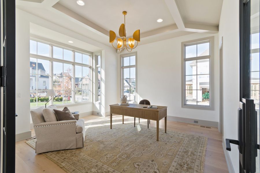 Furnished interior view inside a new home in Rosebrooke, Brentwood (Image 27).