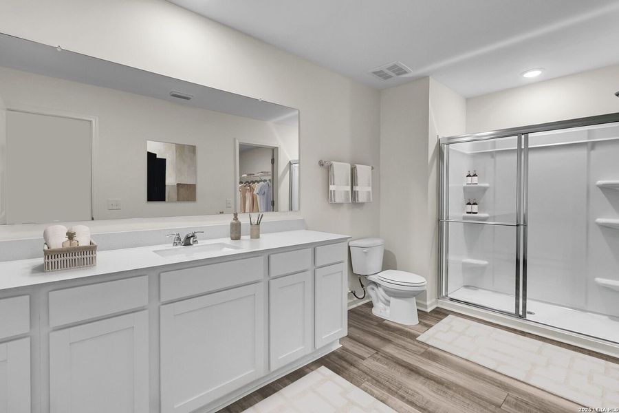 Furnished interior view inside a new home in Saddlebrook Ranch, Schertz (Image 12).