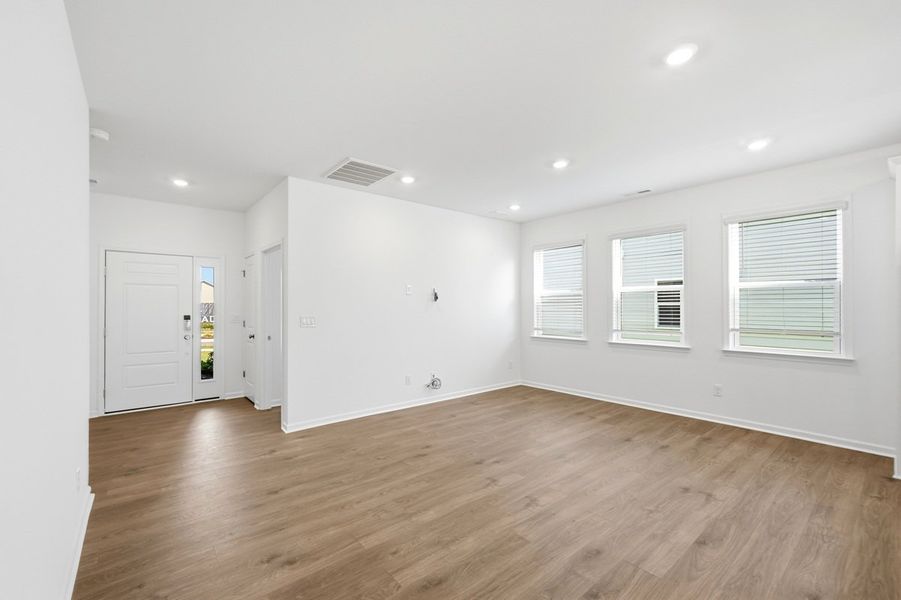 Spacious, unfurnished interior of a new home in Esplanade at Northgate, Indian Trail (Image 16).
