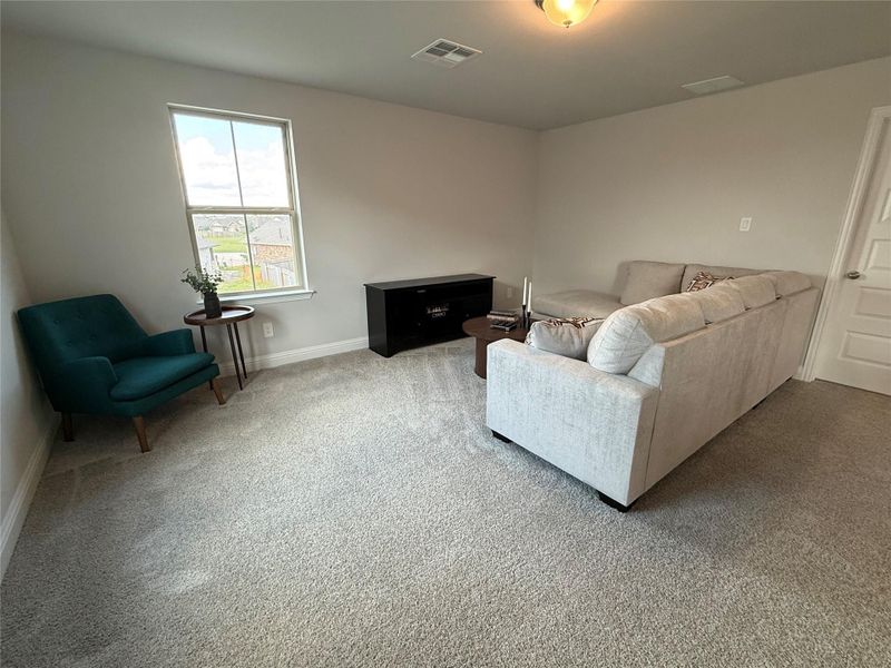 Furnished interior view inside a new home in Bayou Maison, Dickinson (Image 9). Furnished interior view inside a new home in Bayou Maison, Dickinson (Image 9).