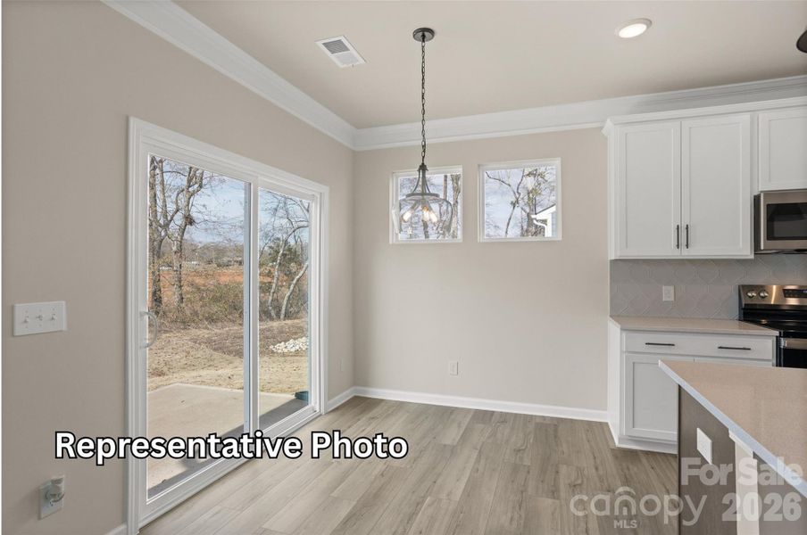 Spacious, unfurnished interior of a new home in Villas at Prestwick, Mooresville (Image 10). Spacious, unfurnished interior of a new home in Villas at Prestwick, Mooresville (Image 10).