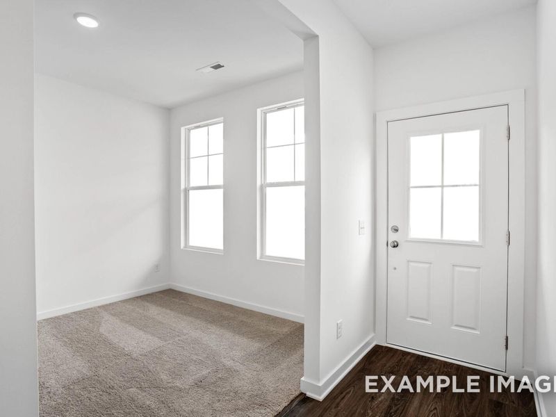 Representative unfurnished interior of a home built from the The Logan C by Davidson Homes LLC in Sage Farms, White House (Image 20).