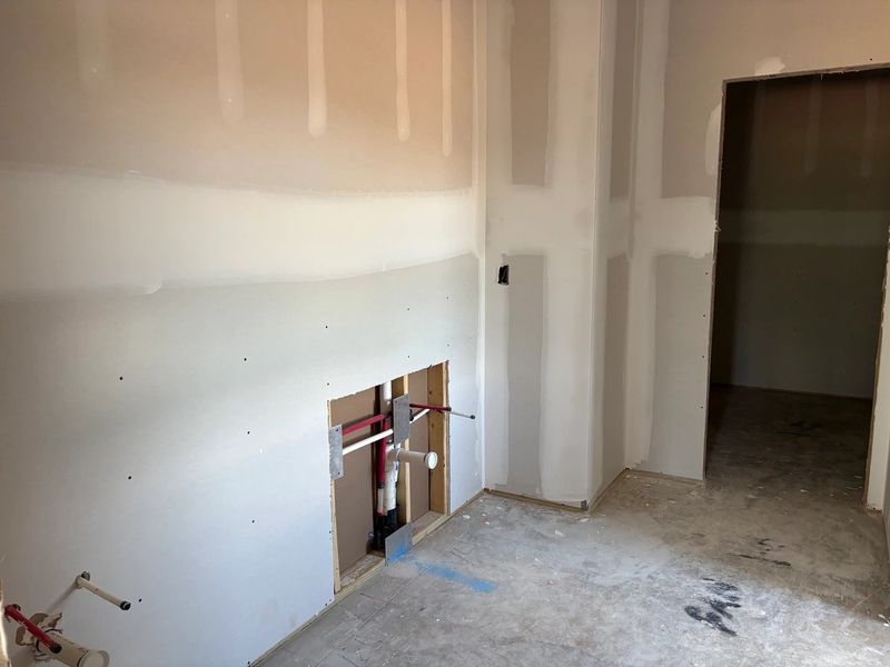 In-progress construction of a new home in Crescent Mills, Wilson's Mills, NC (Image 12).