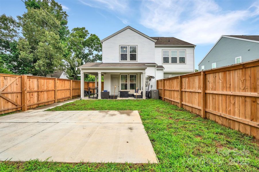 Front exterior of a new home in , Charlotte, NC, highlighting curb appeal (Image 22).