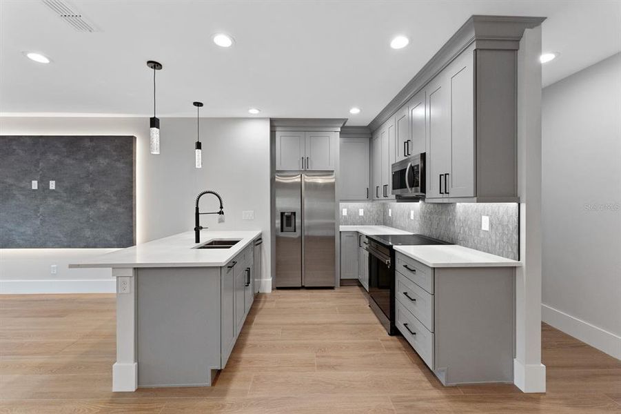 Furnished interior view inside a new home in , Sanford (Image 3).