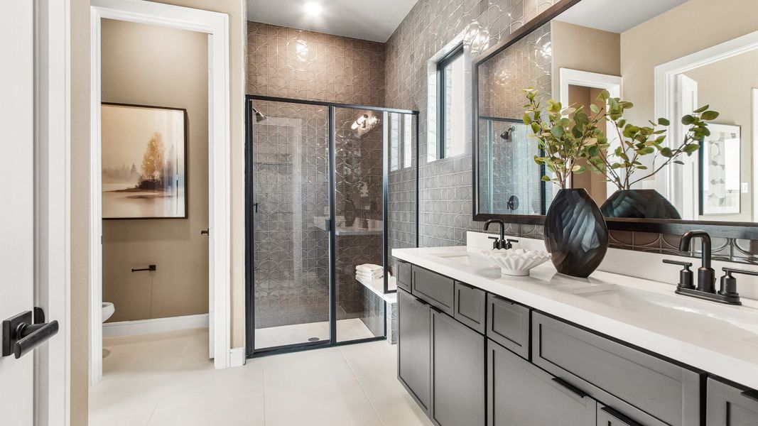 Representative furnished interior of a home built from the Alba by Brightland Homes in Bridgeland Central, Cypress (Image 13). Representative furnished interior of a home built from the Alba by Brightland Homes in Bridgeland Central, Cypress (Image 13).