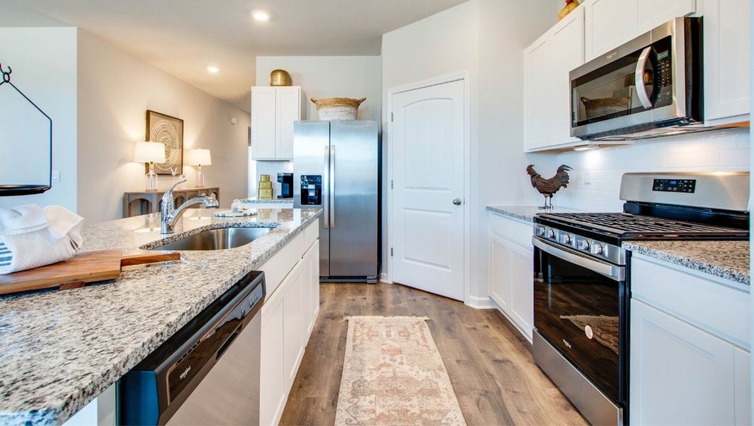 Representative furnished interior of a home built from the Bristol by D.R. Horton in Kingston Creek, Jackson (Image 8).