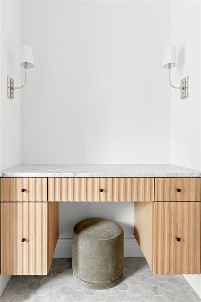 Furnished interior view inside a new home in , Dallas (Image 37).