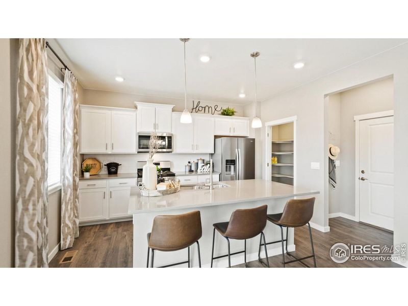 Furnished interior view inside a new home in Westgate, Greeley (Image 17).