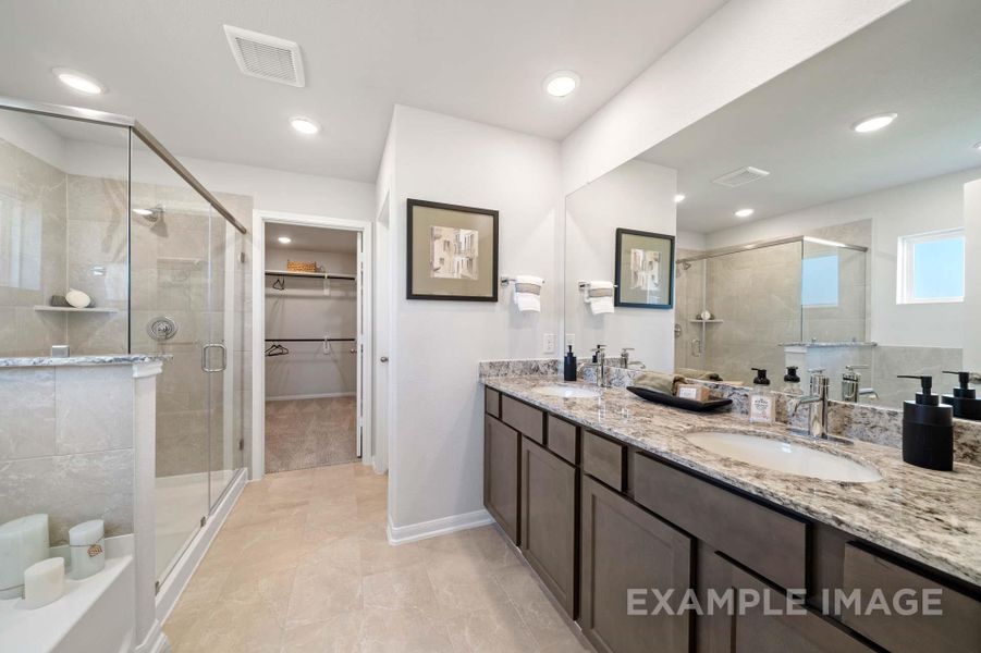 Furnished interior view inside a new home in Lago Mar, Texas City (Image 18). Furnished interior view inside a new home in Lago Mar, Texas City (Image 18).