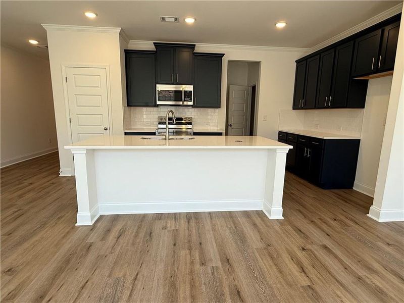Furnished interior view inside a new home in Somerset at Riverbrook, Gainesville (Image 6).