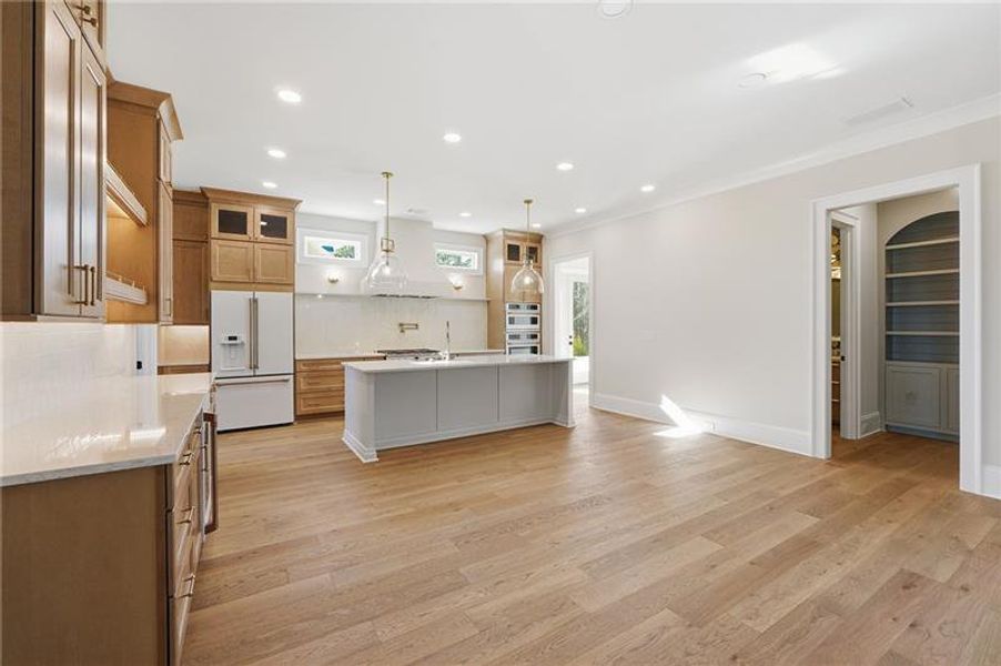 Furnished interior view inside a new home in , Marietta (Image 6).