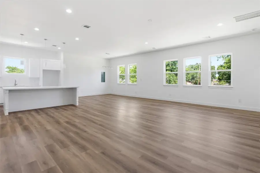 Living/Kitchen Open Concept