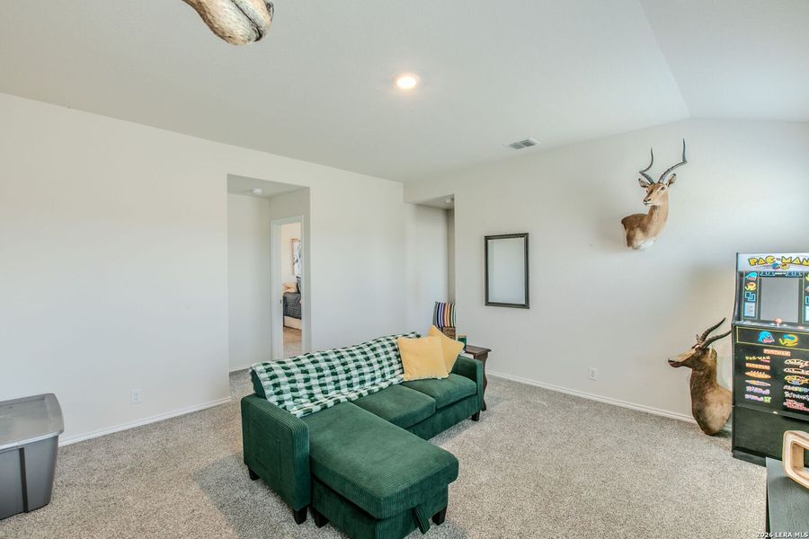 Furnished interior view inside a new home in The Links at River Bend, Floresville (Image 21).
