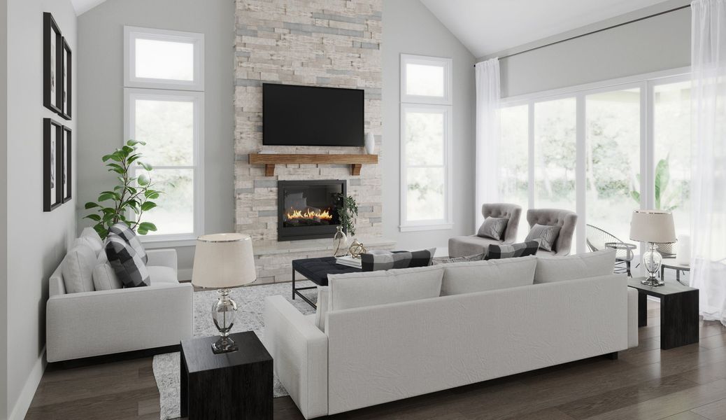 Representative furnished interior of a home built from the Margot by Fischer Homes in Veranda Manor, Canton (Image 13). Representative furnished interior of a home built from the Margot by Fischer Homes in Veranda Manor, Canton (Image 13).