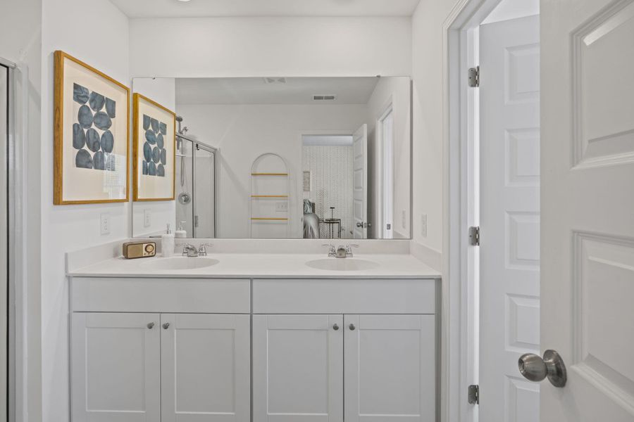 Furnished interior view inside a new home in , North Charleston (Image 33).