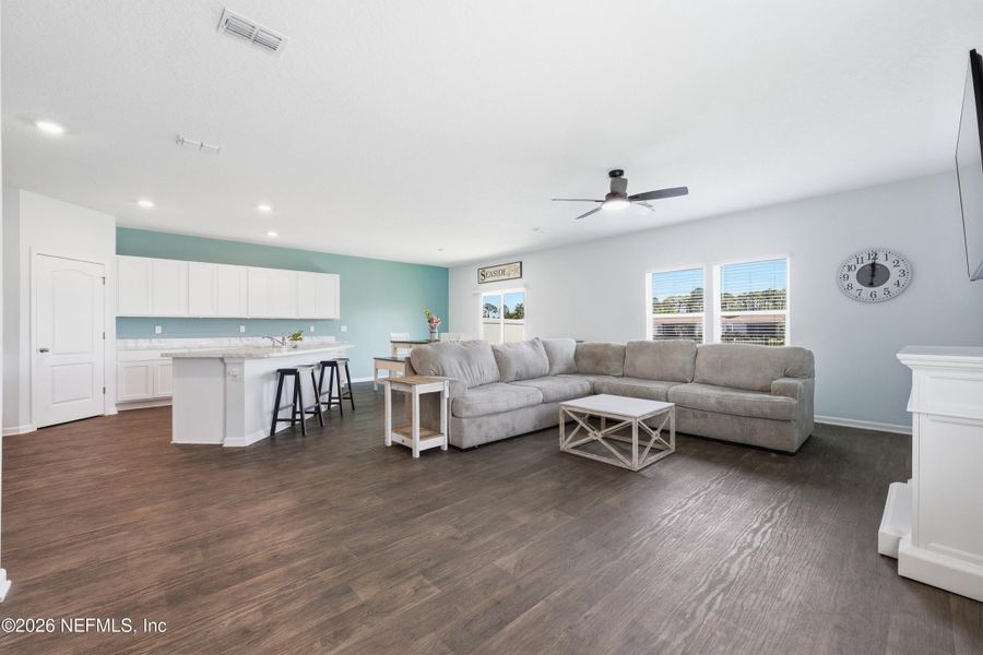 Furnished interior view inside a new home in Ravenswood Village, St. Augustine (Image 21).